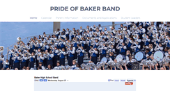 Desktop Screenshot of prideofbaker.com